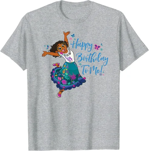 Vista 4 de Disney Camiseta Encanto Mirabel Madrigal ¡Feliz cumpleaños a mí! Negro