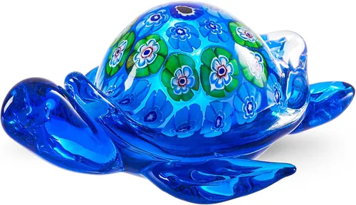 Vista 8 de EUSTUMA Adorno de figura de gato de vidrio soplado a mano, adorno de animal para decoración del hogar, colección de animales para regalo