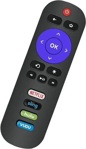 Vista 6 de Reemplazo de control remoto para JVC Roku TV LT-32MAW388 LT-40MAB588 LT-43MAW588 LT-49MAW598 LT-50MAW595 LT-65MAW595