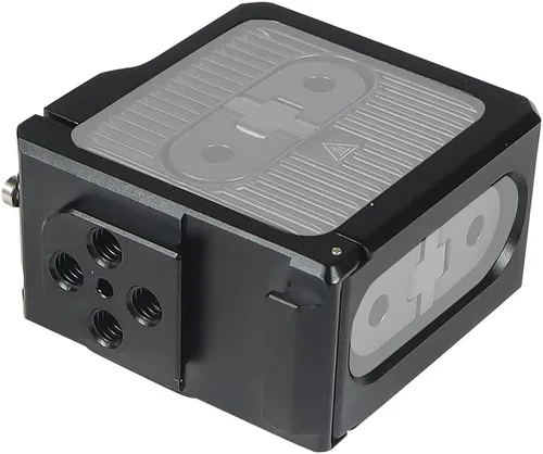 Vista 8 de Marco protector de jaula para GoPro Hero 11 Black Mini, aleación de aluminio, agujero de extensión de 1/4 pulgadas, carcasa de jaula de cámara
