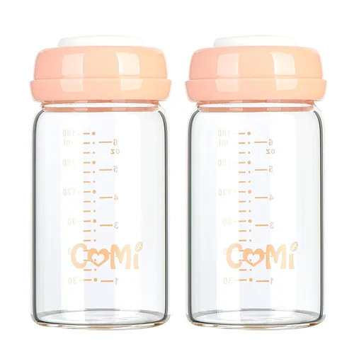 Vista 19 de COMI - Botellas de vidrio para almacenamiento de leche materna