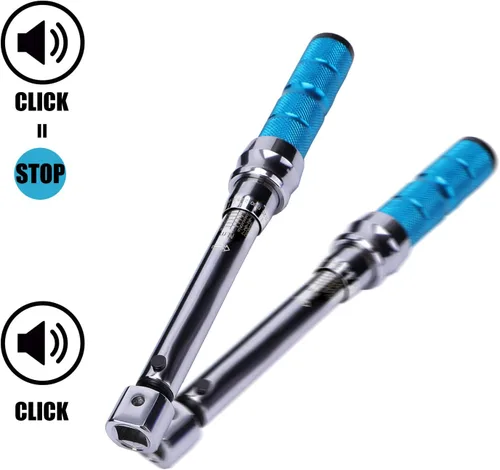 Vista 4 de Llave dinamométrica ajustable, llave dinamométrica de 5 a 30 Nm de 25 mm de extremo abierto con clic y cabeza intercambiable para mini split HVAC
