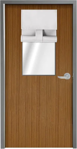 Vista 51 de WdFour Cubierta de ventana de puerta de aula, persianas opacas para ventanas y puertas de aula, privacidad, diseño de oscurecimiento de habitación