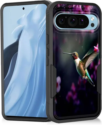 Vista 81 de Funda para Pixel 11 Pro XL, resistente de doble capa híbrida de policarbonato duro de goma suave a prueba de golpes para Google Pixel 11 Pro XL 6.8