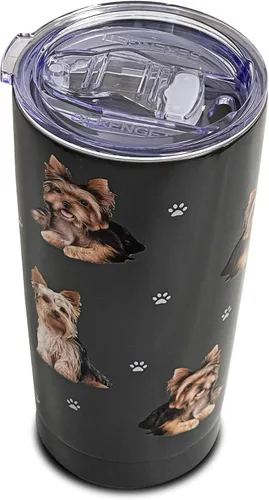 Vista 28 de Vaso de pastor australiano SERENGETI de 16 oz. de acero inoxidable, vaso aislado al vacío con tapa a prueba de derrames