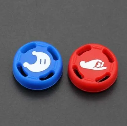 Vista 5 de Funda de silicona para pulgar, funda analógica para joystick, tapa antideslizante para Nintendo Switch Joy-con (K)
