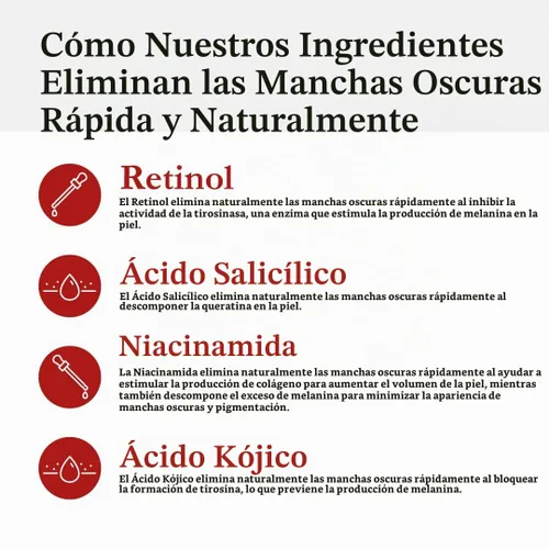 Vista 5 de El removedor rápido de manchas oscuras