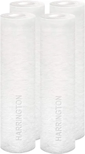 Vista 9 de Harrington HVV1-10N Cartucho de repuesto de filtro de agua de sedimentos prémium de 1 micrón, 10 x 2.5 pulgadas, fabricado en Estados Unidos