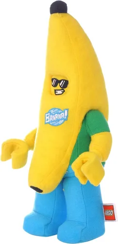 Vista 3 de Lego Minifigure Banana Guy - Personaje de peluche (9 pulgadas)