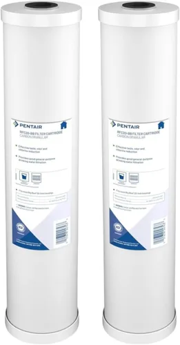 Vista 10 de Pentair Pentek RFC-BB Filtro de Agua de Carbón Big Blue, 10 Pulgadas, Cartucho de Repuesto de Carbón de Flujo Radial de Servicio Pesado para Toda