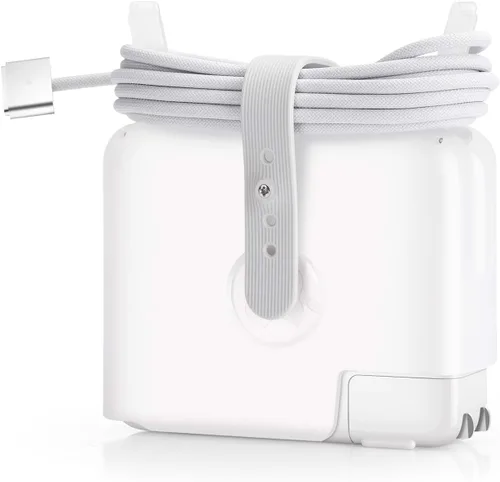 Vista 12 de Organizador de cables de viaje compatible con Apple MacBook Air Charger, funda protectora para adaptador de corriente USB C 29W 30W, MacBook Air