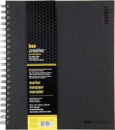 Vista 16 de Bee Paper - Diario de acuarela Bee Creative de 5.5" x 8