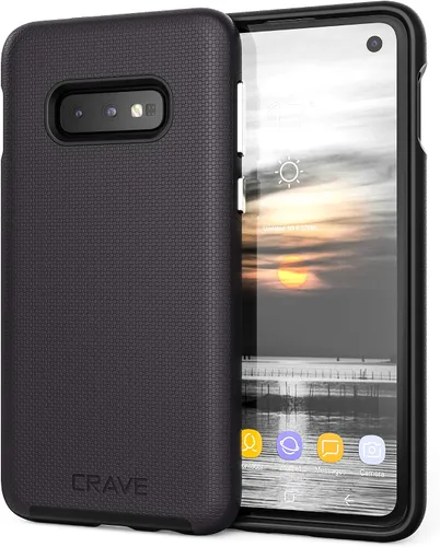 Vista 10 de Crave Dual Guard para Samsung Galaxy S10e Funda, Funda de Doble Capa con Protección a Prueba de Golpes para Samsung Galaxy S10e - Berry