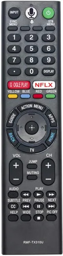 Vista 3 de Nuevo reemplazo de control remoto de voz RMF-TX310U RMFTX310U para Sony Bravia TV XBR-49X800G XBR-43X800G XBR-85X850F XBR-75X850F XBR-65X850F