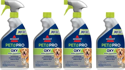 Vista 8 de Bissell Destructor de manchas PET PRO OXY para alfombras y tapicería, 22 onzas, paquete de 2, 17739