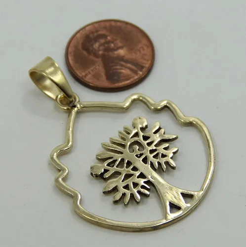 Vista 2 de kayjaystyles joyería hombre mujer árbol de la vida colgante charms