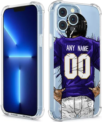 Vista 28 de Funda protectora personalizada con nombre y números para iPhone 15, 14, 13, 12, 11 Xs Max XR 8 7 6 Plus 11 Pro Mini, delgada, a prueba de golpes