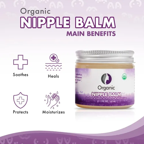 Vista 2 de Mommyz Love Crema para pezones para lactancia materna - Mantequilla para pezones para calmar los pezones doloridos secos y agrietados después de un