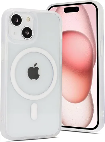 Vista 7 de Funda magnética para iPhone SE 2020/2nd/2022/3rd y iPhone 7/8, protección contra caídas de grado militar, delgada, translúcida mate, a prueba