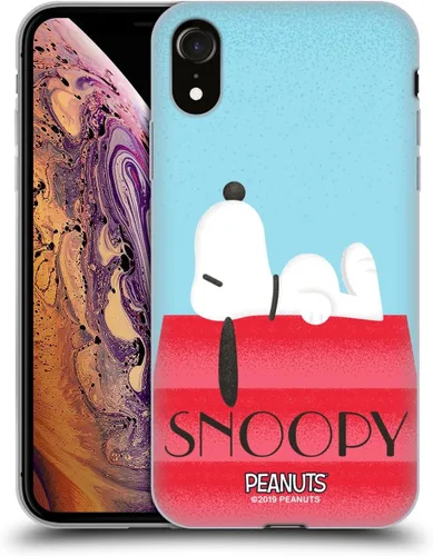 Vista 44 de Head Case Designs Snoopy Deco Dreams - Funda de gel suave con licencia oficial de Peanuts Blue Pattern compatible con Apple iPhone 7 Plus/iPhone 8