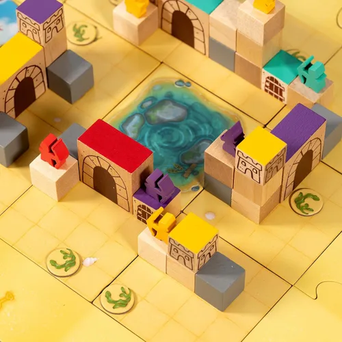 Vista 6 de Castles by the Sea by Brotherwise Games, juego de mesa de estrategia
