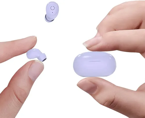 Vista 8 de Xmenha Mini Micro Tiny - Auriculares invisibles inalámbricos Bluetooth invisibles, auriculares más pequeños, extrapequeños, ocultos, discretos
