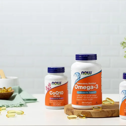 Vista 7 de NOW Foods Suplementos, Ultra Omega-3 Destilado Molecularmente y Recubierto entérico, 180 cápsulas blandas