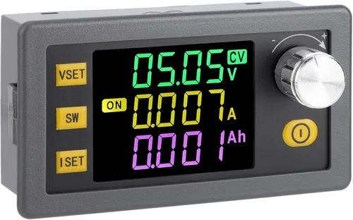 Vista 8 de DROK Buck Boost Convertidor, DC 5.0-30V a 0.6-30V 4A 35W Regulador de voltaje ajustable Pantalla LCD 6V 9V 12V 24V módulo de fuente de alimentación