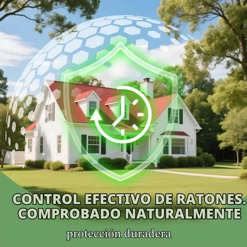 Vista 3 de Repelente de ratones de roedor, aceite de menta para repeler ratones y ratas, ingredientes naturales, bolas repelentes de ratas, repelente