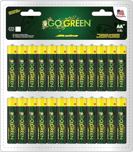 Vista 7 de Go Green Power 24049 DNP GoGreen Power alcalinas AAA 48pk