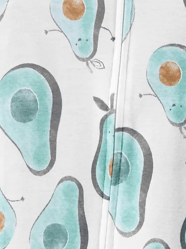 Vista 2 de Simple Joys by Carter's - Pijama de algodón con pies ajustada para niños pequeños y bebés, paquete de 3