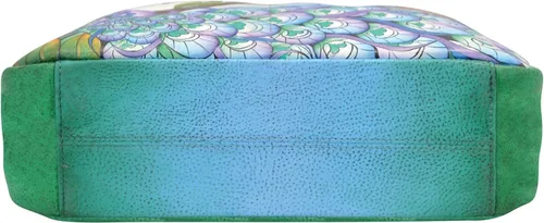 Vista 7 de Anna by Anuschka Bolso comprador mediano, pavo real medianoche, Pavo real medianoche