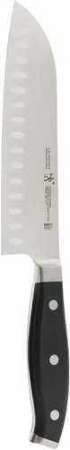 Vista 13 de HENCKELS Forged Accent Razor-Sharp - Juego de cuchillos Santoku de 2 piezas, mango blanco, ingeniería alemana respaldada por más de 100 años