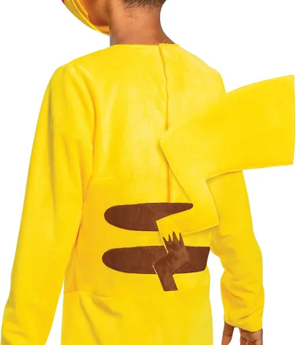 Vista 4 de Disfraz clásico de Pokémon de Pikachu para niño