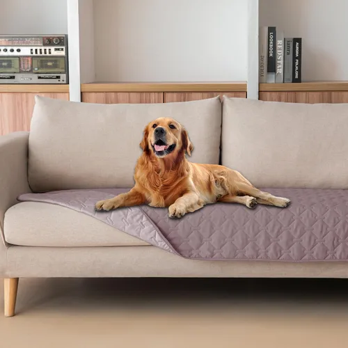 Vista 23 de gogobunny Manta para mascotas 3 veces más resistente, impermeable y a prueba de arañazos; protector de muebles reversible para perros y gatos, funda