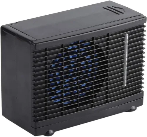 Vista 5 de Aire acondicionado portátil para automóviles y camiones, aire acondicionado portátil de 12 V, ventiladores de automóvil para coche, ventilador