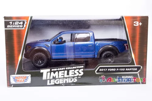 Vista 2 de Motor Max 1:27 W/B - Ford F-150 Raptor 2017 (azul)