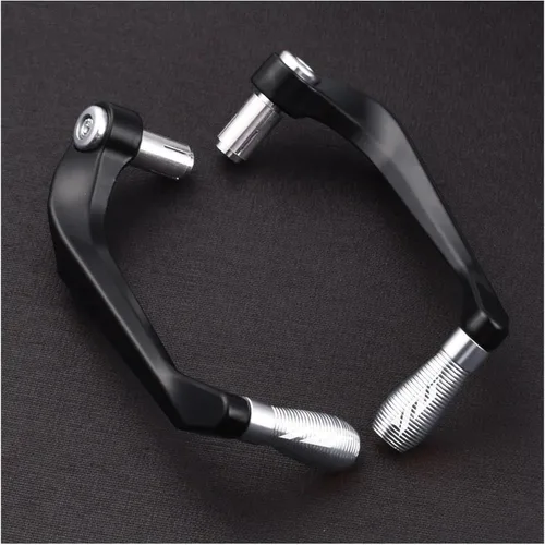 Vista 5 de Motorcycle Handlebar Grips Guard Brake Clutch Levers Protector for YZF R1 R3 R6 R15 R125 R25 Accessories(Black)