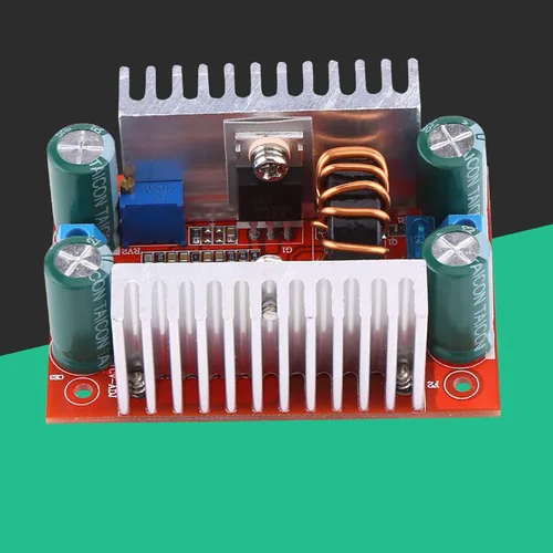Vista 7 de Módulo convertidor de aumento de 400 W, regulador de voltaje de alta eficiencia DC-DC con corriente ajustable 0.2A-12A para controladores LED, carga