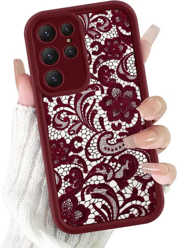 Vista 14 de Para Samsung Galaxy S24 5G 6.2''Cute Polka Dot Phone Case-Negro