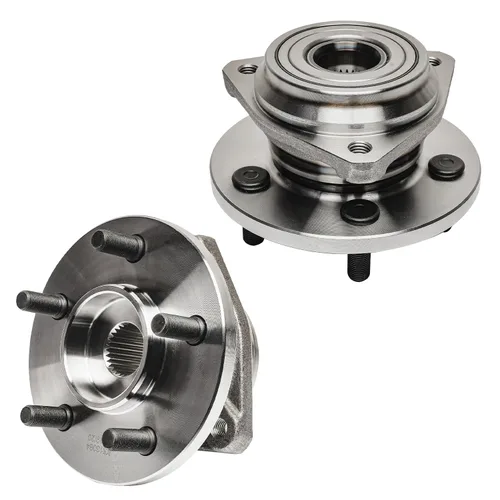 Vista 31 de Detroit Axle - 2.2L Bujes de rodamiento de rueda delanteros de 2 piezas para Honda Accord 90-97, 97 Acura CL, 2 rodamientos de ruedas y conjunto