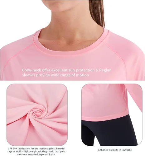 Vista 4 de Women's Long Sleeve Shirt Basic Outdoor Series Sun Protection