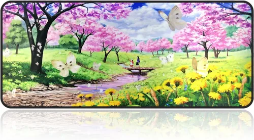 Vista 21 de Mouse pad grande para juegos con base antideslizante, tamaño XXL extendido, pesado, cómodo, plegable para computadora de escritorio, laptop, Mapa-2