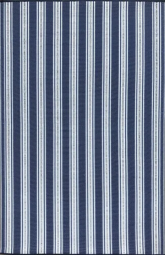 Vista 23 de Mad Mats® Alfombra geométrica para exteriores, tapete de plástico reversible (4 x 6 pies, tejido de cesta, piedra blanca)