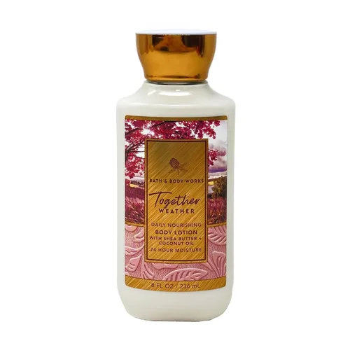 Vista 3 de Bath & Body Works TOGETHER Weather Duo Set – Gel de ducha y loción corporal – con un jabón en barra de sales del Himalaya Springs – Tamaño completo