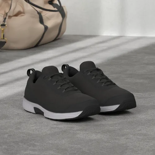 Vista 2 de Orthofeet Zapatillas ortopédicas de lava de punto para hombre