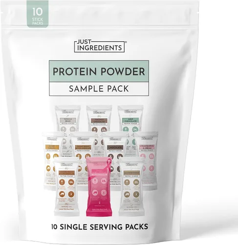 Vista 21 de JUST INGREDIENTS Chai Proteína en polvo – Mezcla de 30 porciones con suero 100% alimentado con pasto y proteínas vegetales orgánicas – Sabor cálido