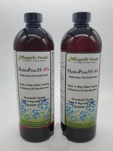Vista 2 de HydroProx35® - Peróxido de hidrógeno puro de grado alimenticio al 8%