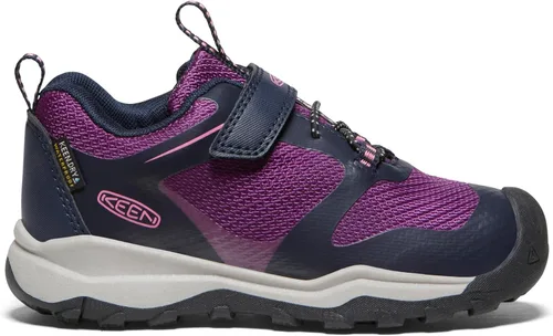 Vista 2 de KEEN Wanduro - Zapatos deportivos de senderismo resistentes al agua de baja altura para niños