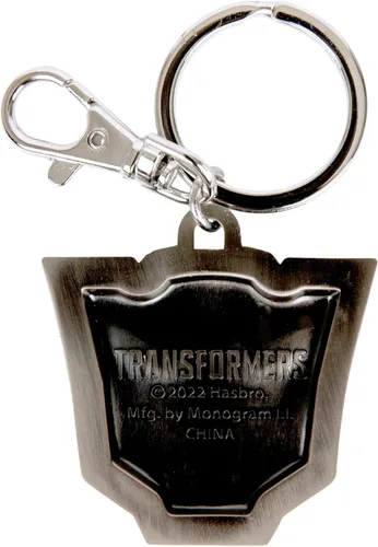 Vista 2 de Monogram Llavero de peltre con logotipo de Transformers Autobots, plateado